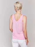 LAST ONE SZ M - Charlie B. Reversible Bamboo Cami Style C1243B - Begonia