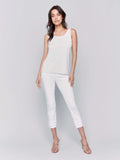 Charlie B. Reversible Bamboo Cami Style C1243S - Greige