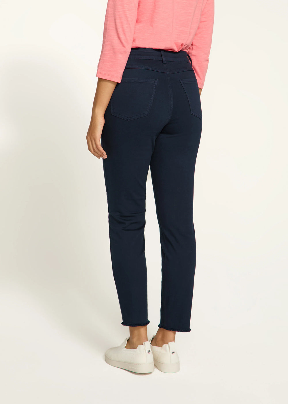 LAST ONE SZ 8 - FDJ Olivia Slim Ankle Denim Style  2682511 - Navy