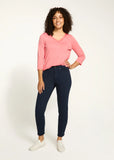 LAST ONE SZ 8 - FDJ Olivia Slim Ankle Denim Style  2682511 - Navy