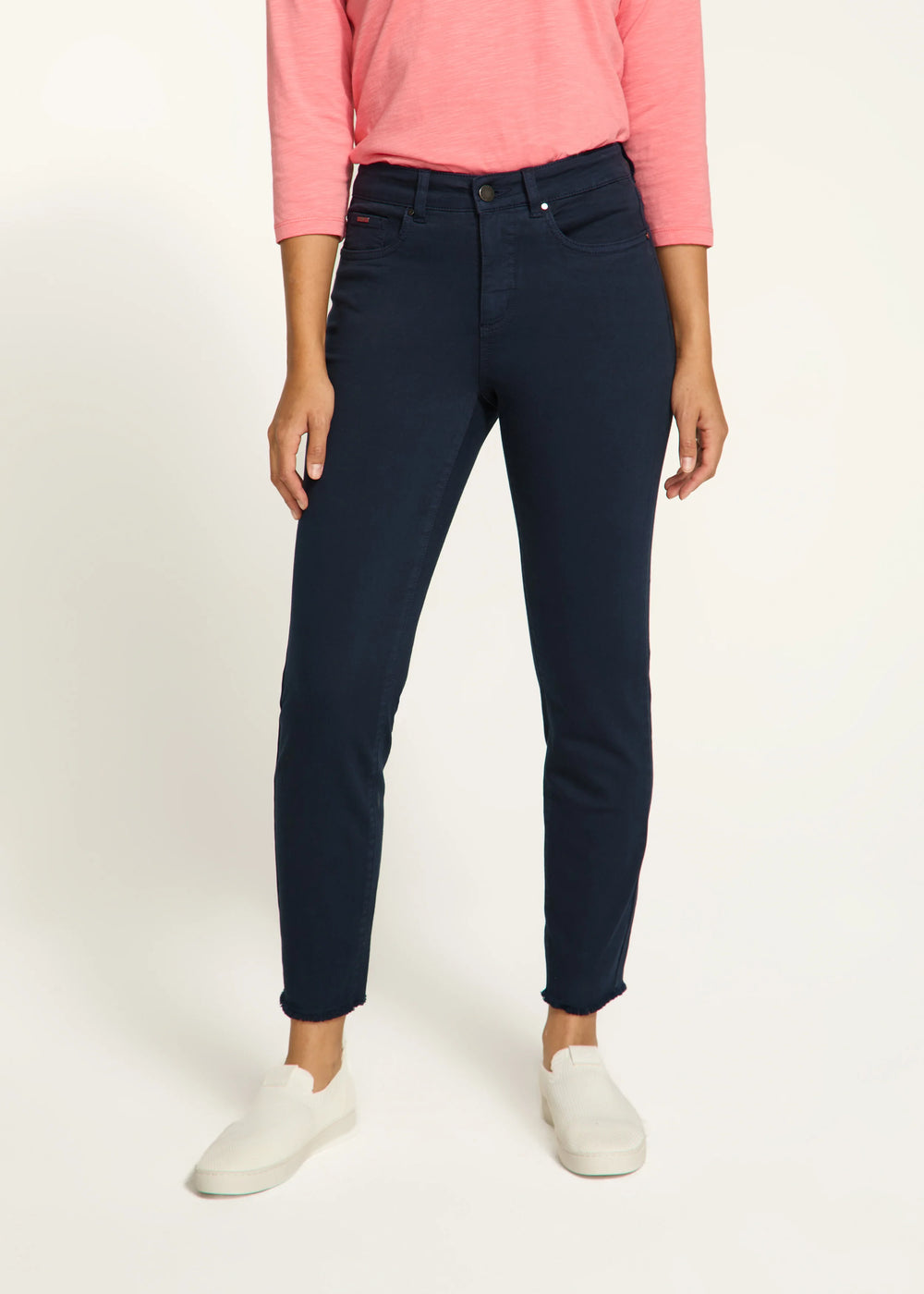 LAST ONE SZ 8 - FDJ Olivia Slim Ankle Denim Style  2682511 - Navy