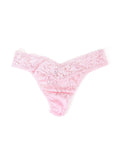 Hanky Panky Signature Lace Original Rise Thong Style 4811 - Bliss Pink