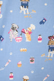 PJ Salvage Baked Woof Love Flannel Set Style RUFLPJ - Periwinkle