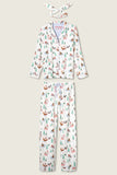PJ Salvage Sleigh All Day Flannel Set Style RUFLPJ - Ivory