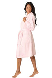 PJ Salvage Luxe Plush Robe Style R7LPR - Ballet Pink