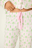 PJ Salvage Playful Prints Island Time Long PJ Set Style RXPPST2 - Ivory