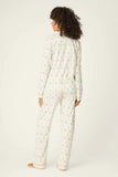 PJ Salvage Playful Prints Island Time Long PJ Set Style RXPPST2 - Ivory