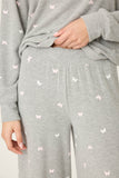 PJ Salvage Peachy Mix Match Butterfly Pants Style RXPHP1 - Heather Grey