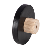 Flat Neck Black Wood Finial For Dressmaker Form