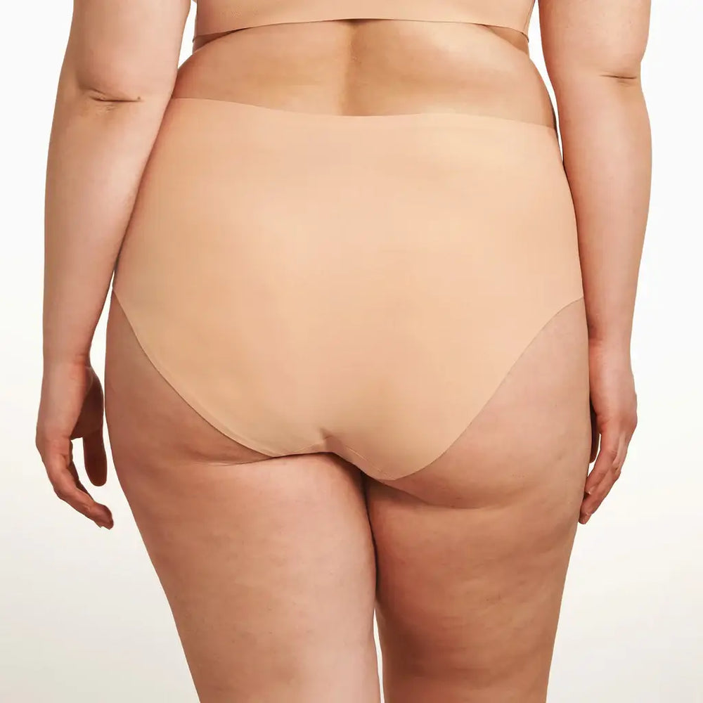 High-Waisted Retro Bikini: Black / Fits 0-14