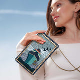 Mary Frances On Board Beaded Cruise Ship Crossbody Phone Bag
