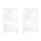 2" Clear Fine Fabric Tagging Fasteners - Carton of 5000
