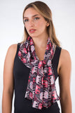 Aloka Scarf: Turquoise & Orchid