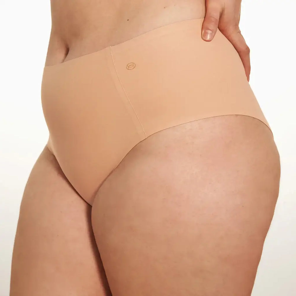 High-Waisted Retro Bikini: Petal Drift / Fits 16-24