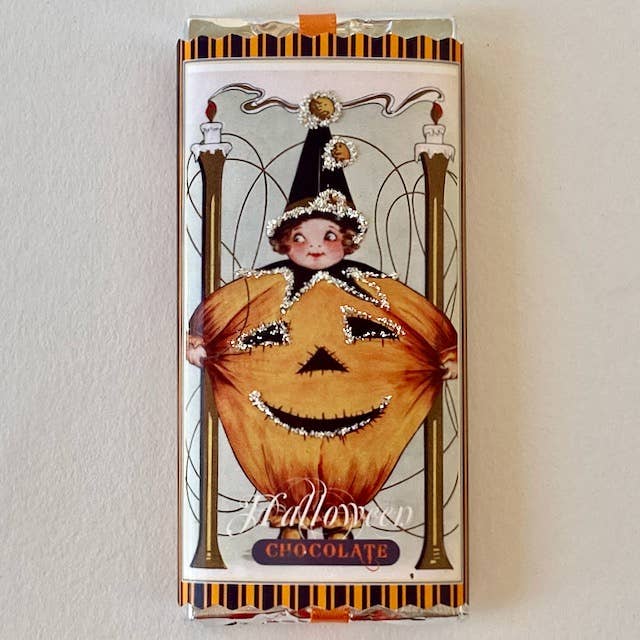 Chocolate Bars Halloween: Milk / Cat Plays fiddle