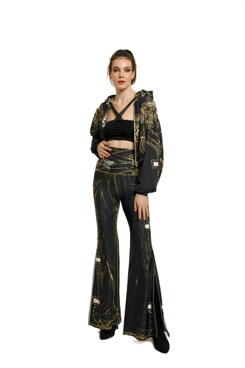 Comfort Pants-Black - Paper Dolls: Multi color-Black / S/M