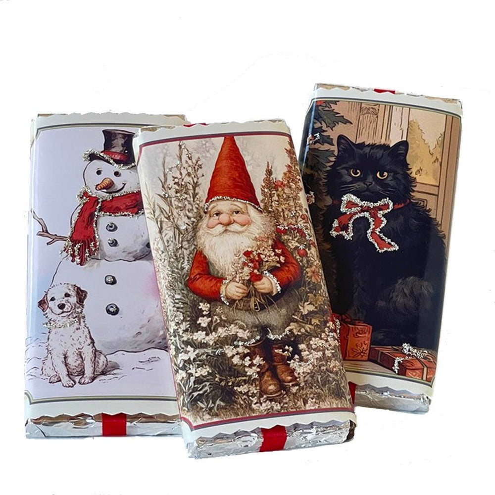 Chocolate Bars New Holiday 2025: Milk / Christmas Cat