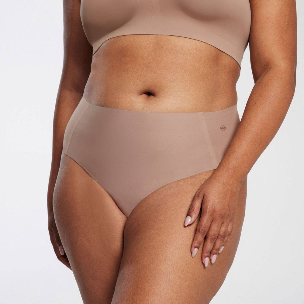 High-Waisted Retro Bikini: Petal Drift / Fits 16-24