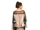 IPNG Paper Dolls Shawl Blouse - Pink/Black