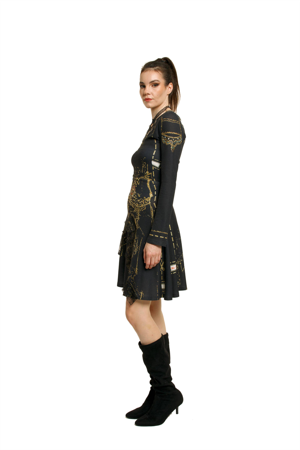 IPNG Paper Dolls Shirt - Multi/Black