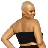 Body Smooth Seamless Underwire Bandeau Bra - Black: Black / S