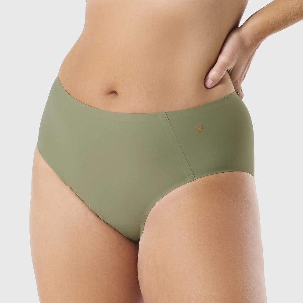 High-Waisted Retro Bikini: Petal Drift / Fits 16-24