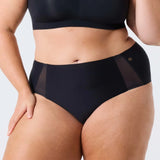 High-Waisted Retro Bikini: Petal Drift / Fits 16-24