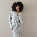 MINKY STRETCH LUXE ROBES: Mirage / Medium
