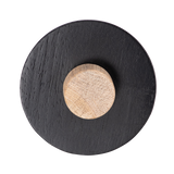 Black Wood Standard Neck Finial For Dressmaker Form