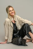 Jessie Linen Jacket - New Color: Navy / S