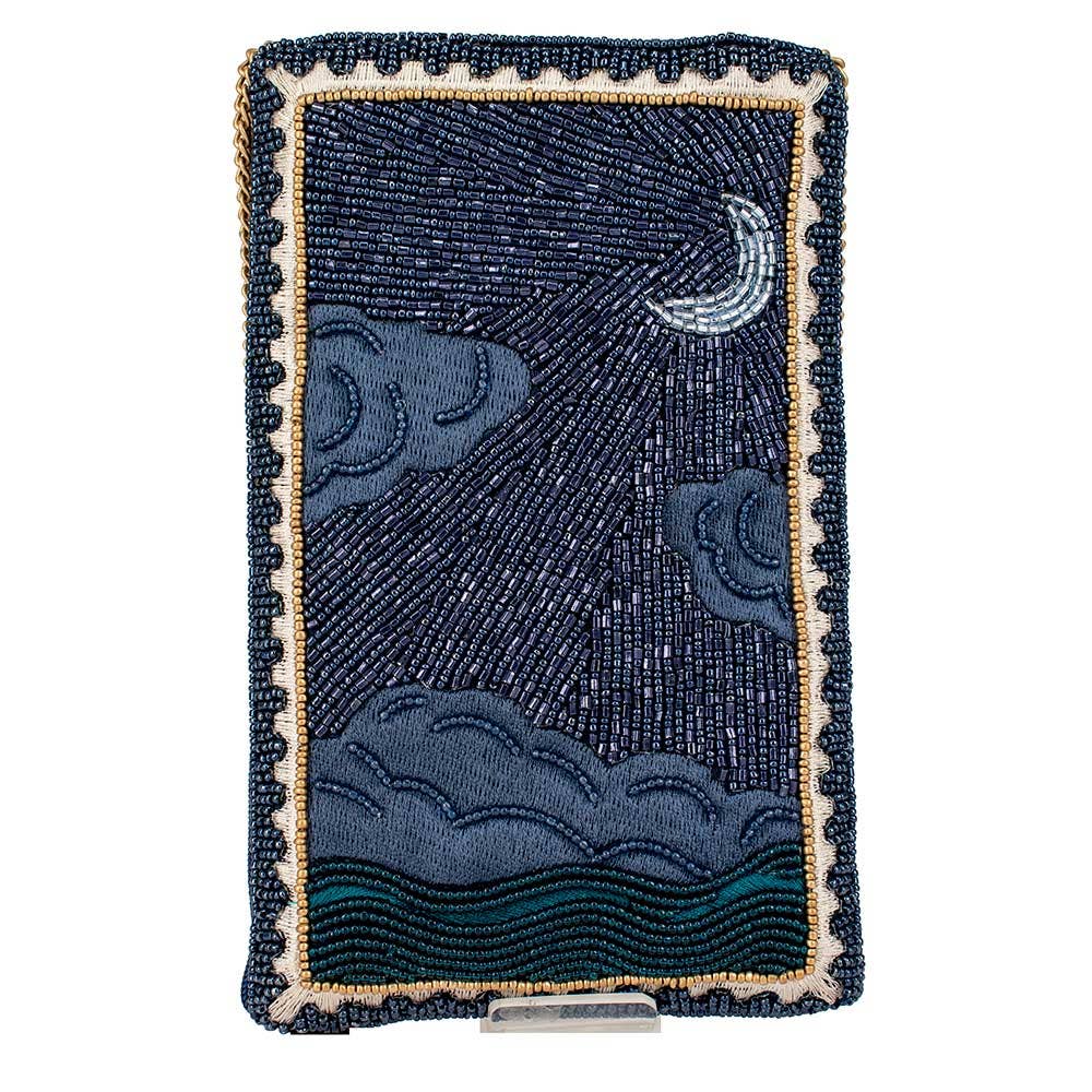 Mary Frances On Board Beaded Cruise Ship Crossbody Phone Bag