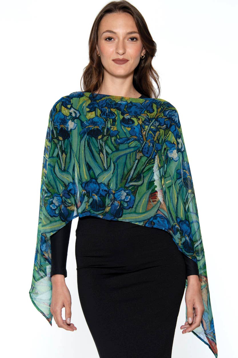 Aloka Scarf: Turquoise & Orchid