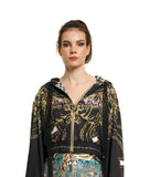 IPNG Paper Dolls Puff Hoodie - Multi/Black