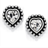 Brighton Shimmer Heart Mini Post Earrings Style J20622