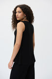 Joseph Ribkoff Silky Knit Sleeveless Top Style 231058 - Black