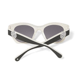 Contempo Medallion Dual Tone Sunglasses