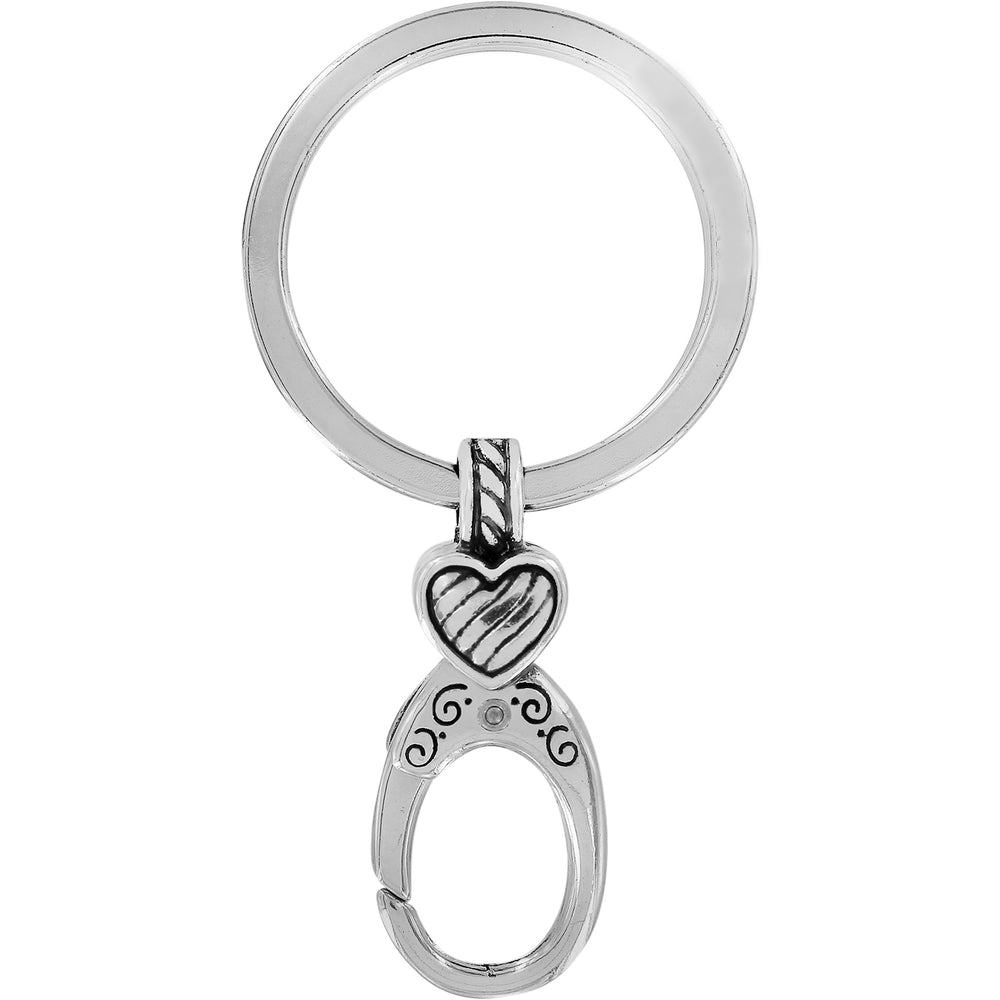 Heart Charm Key Fob