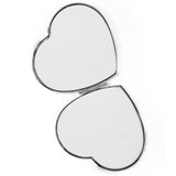Best Friends Furever Heart Compact Mirror