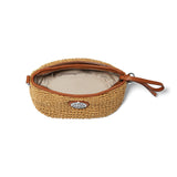 Shelby Straw Pouch
