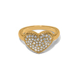 Brighton Illumina Celeste Heart Ring Style J63295