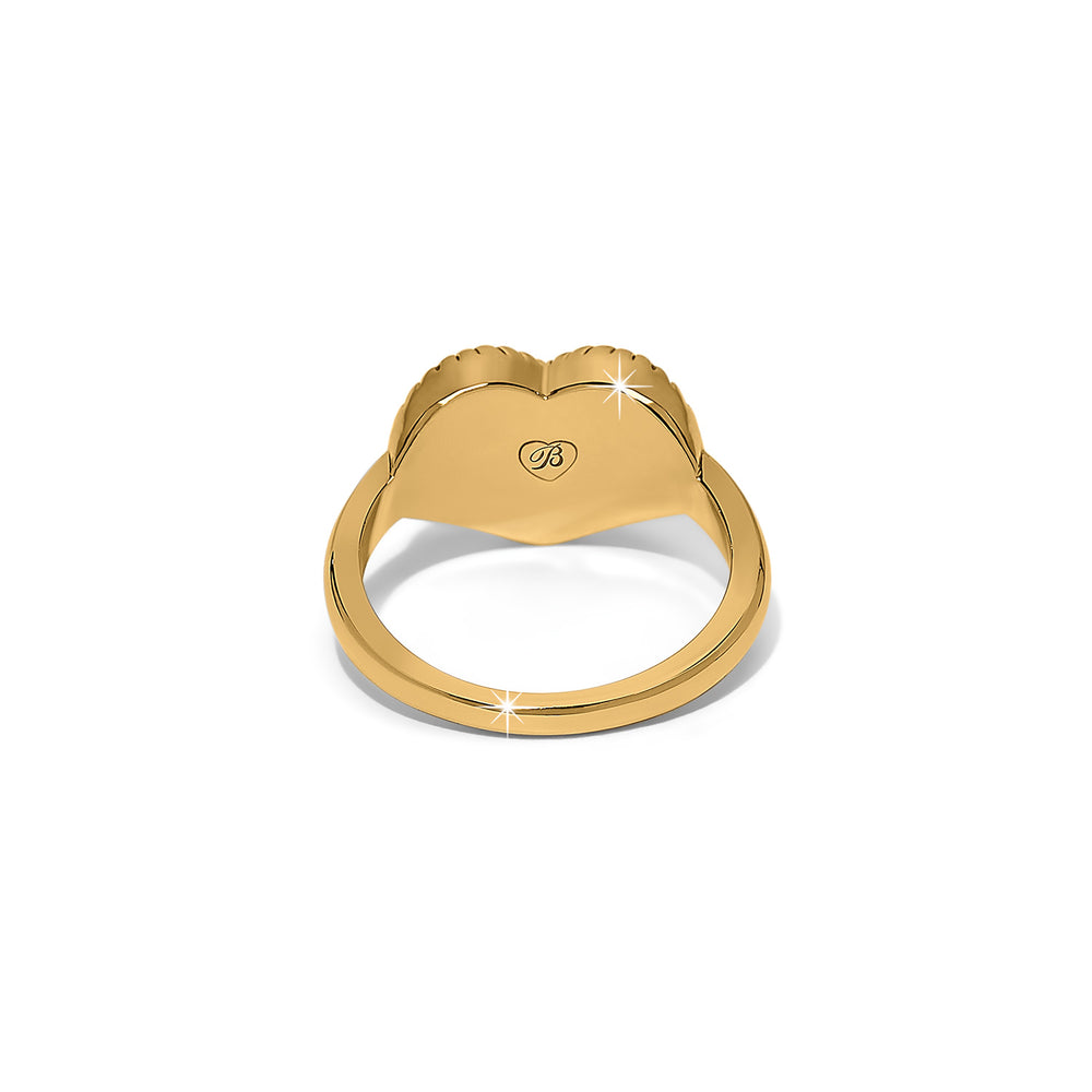 Brighton Illumina Celeste Heart Ring Style J63295