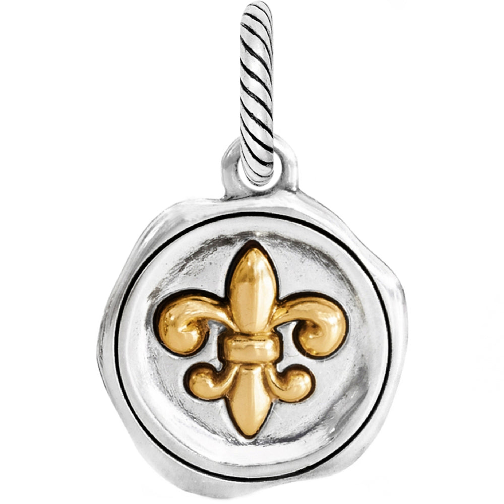 Fleur De Lis Seal Charm