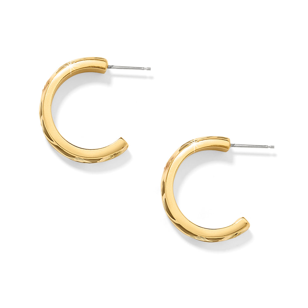 Botanique Butterfly Hoop Earrings