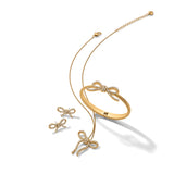 Illumina Bow Post Earrings