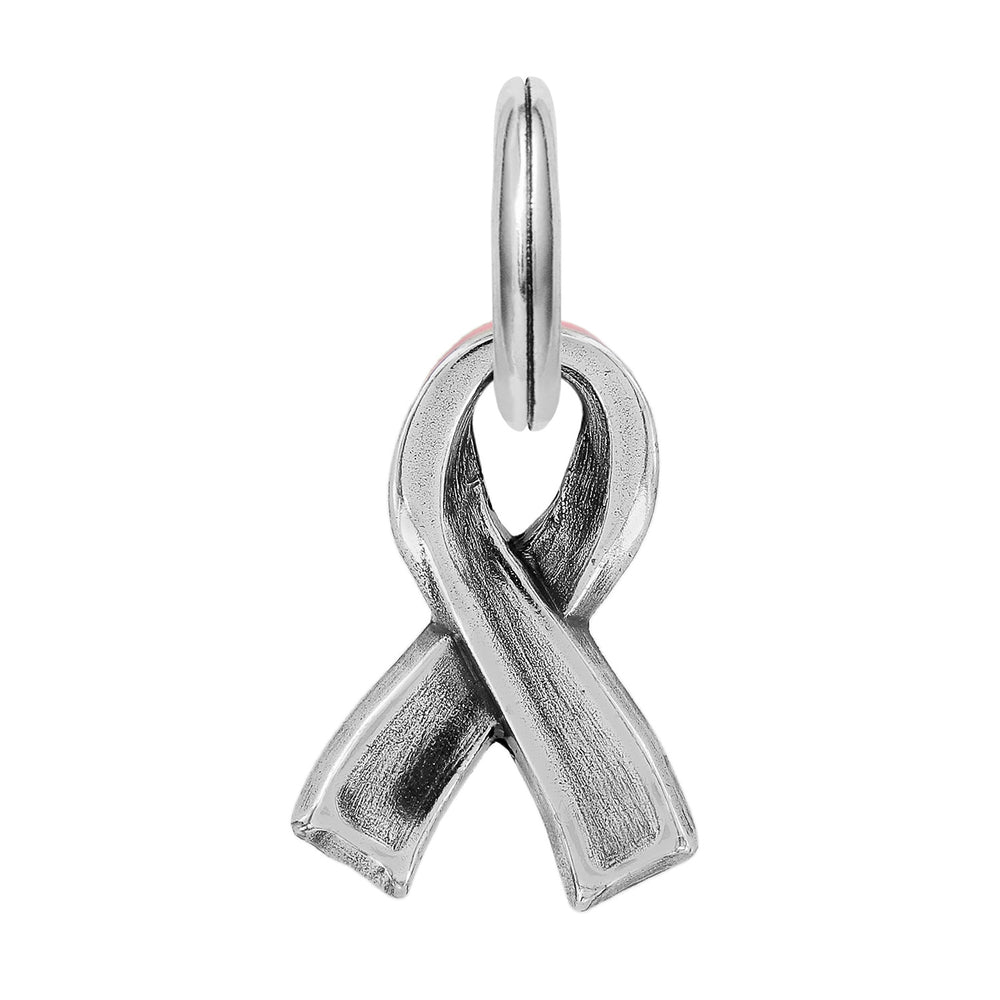 Pink Ribbon Charm