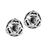 Brilliance 7MM Post Earrings