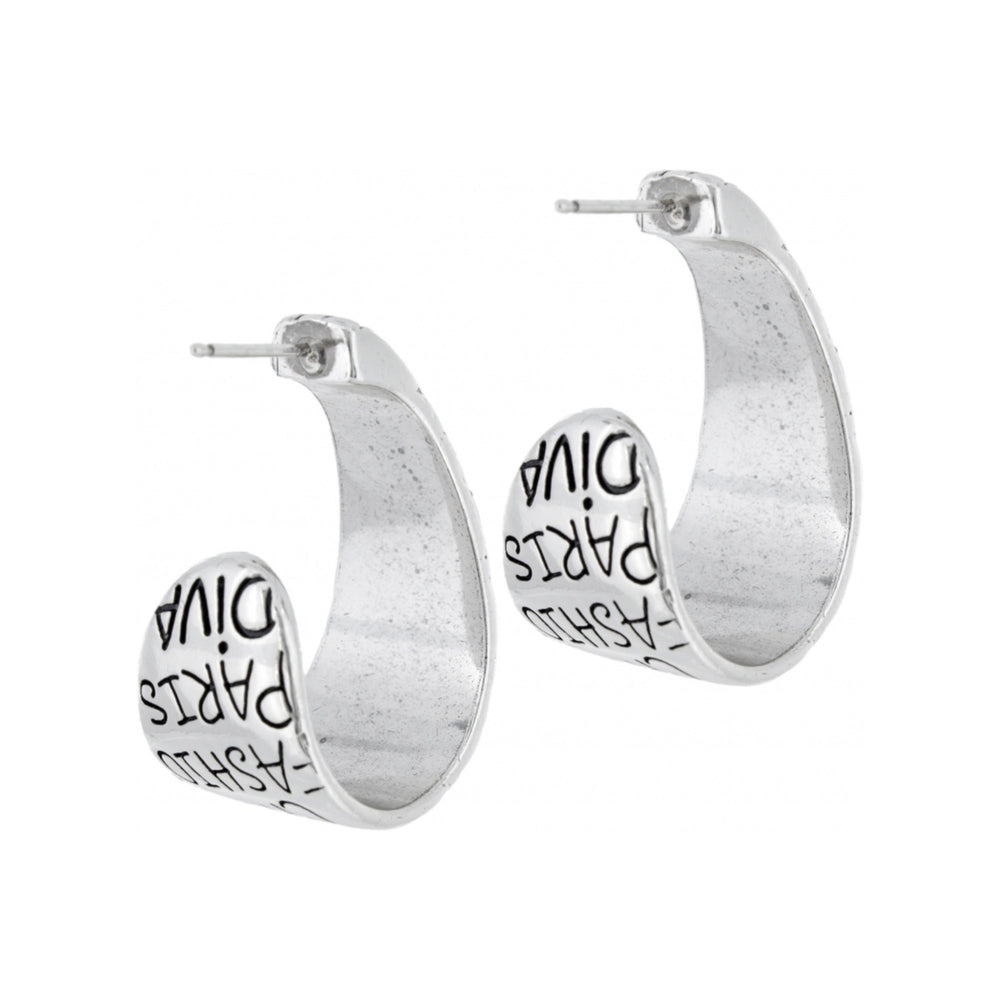 Diva Hoop Earrings