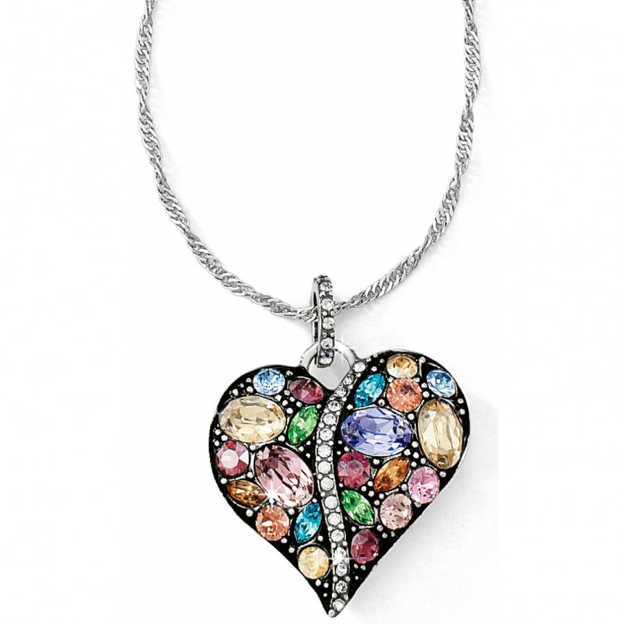 Brighton Trust Your Journey Heart Necklace