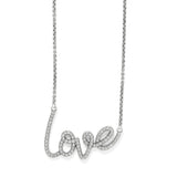 Love Script Sparkle Necklace