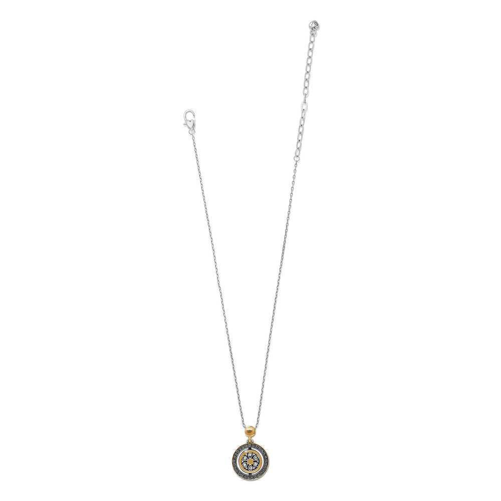 Flora Petite Two Tone Necklace